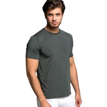 Single Sword Thermoform HZT18003 Microfiber Kısa Kol Fanila Renk: Haki Beden: S