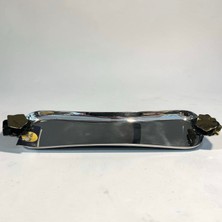 Mikasa Moor Nilüfer Kulplu Gümüş Metal Tepsi 45X11CM