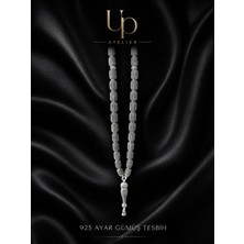 Up Atelier 925 Ayar Gümüş Fizyon Model Tesbih