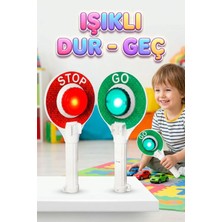 Farbu Oyuncak Işıklı Pilli Trafik Oyun Seti (Dur - Geç)
