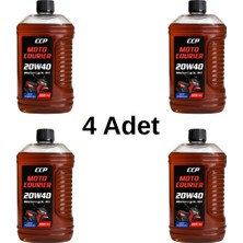 Ccp Moto Courier 20W-40 4t Kurye Motosiklet Motor Yağı 800 ml (4'lü Paket)