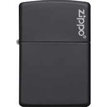 Zippo 218ZL Siyah Çakmak Benzinli Premium Tasarım Özellikli Hediye Seçeneği
