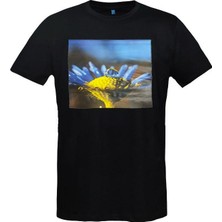 Single Sword Tema Logolu Kadın T-Shirt Ukrayna Renk: Siyah Beden: Xs