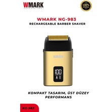 Wmark NG-983 Barber Shaver Gold– Ultra Yakın ve Pürüzsüz Tıraş
