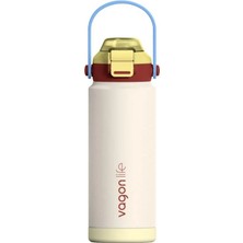 Vagonlife 750ML Çelik Termos Krem VGN-1108