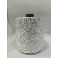 Pi Yarn Pullu Ip Beyaz Gümüş Pullu 400GR