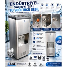 80 Lt Endüstriyel Sanayi Tipi Su Soğutucu Sebil