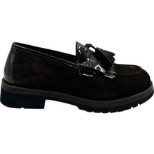 Kemal Tanca 885 106 Kadın Hakiki Deri Loafer Ayakkabı