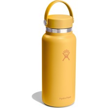 Hydro Flask Geniş Kapak Termos 946 ml (32 Oz) - Sunbeam Sarı