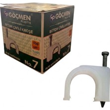 Göçmen Plastik 7no Beton Çivili Kroşe