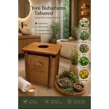 Dnz Ahşap Yoni Buhar Taburesi
