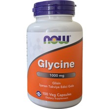 Now Glycine 1000 Mg 100 Kapsül