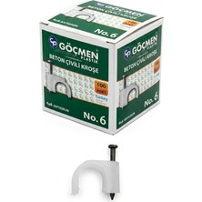 Göçmen Plastik 6no Beton Çivili Kroşe