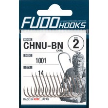 Fudo 1001 Chinu Black Nikel İğne 3/0 14 Adet Güçlü Yapı ile Suda Kullanım İçin İdeal