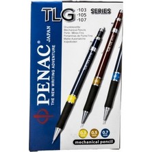 Penac Mekanik Kurşun Kalem Renkli 0.7 mm Mor Uç Boyutu Uzun Ömürlü Mekanizma ile Sc-0705-23