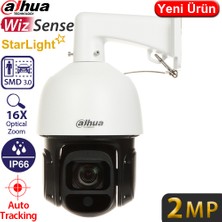 Dahua (SD3D216NB-GNY) 2mp 16X Optık Wız Sense 120DB Wdr 256 Sd Ip Ir Ptz Kamera 80MT.
