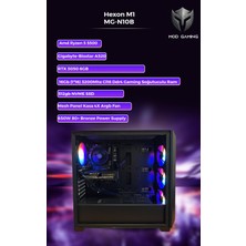 Mod Gaming Nexa MG-N10B Amd Ryzen 5 5500 | 16GB Ram | 512GB SSD | RTX3050 | W11 Pro | Oyuncu OEM PAKET