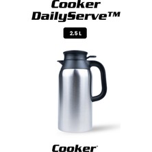 Cooker Dailyserve 2.5 Litre Paslanmaz Çelik Termos CKR2123