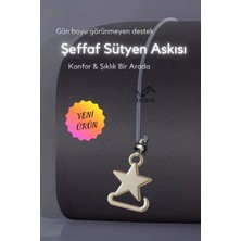 Red İç Giyim Ultra Ince Yıldız Desenli Görünmez Ayarlanabilir Şeffaf Sütyen Askısı-Elbise ve Bluzlara Şık Dokunuş