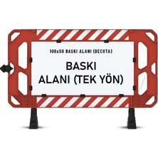 Zeplin Baskılı Güvenlik Bariyeri Tek Yön Dekota Üzerine Dijital Baskı
