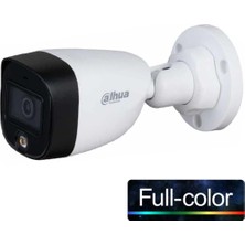 Dahua (HAC-HFW1209C-LED) 2mp 3.6mm 1080P Hdcvı Full Color 4ın1 IP67 Metal Bul. KAM.-20MT