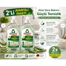 Frosch Aloe Vera Bulaşık Deterjanı 500 ml Hassas Ciltler Için x 2 Adet