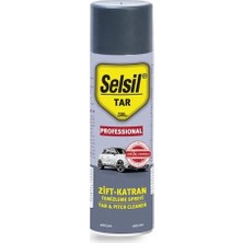 Selsil Zift Katran Temizleyici Sprey 500 ml Araç İçi ve Dış Temizlik için Profesyonel Sonuç