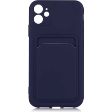 More TR iPhone 12 Kılıf ​​mtr Ofix Kapak-Lacivert