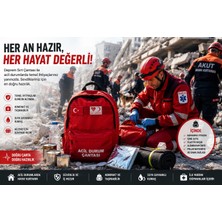 Savasisg acil afet deprem sırt çantası
