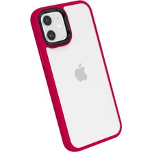 More TR iPhone 12 Kılıf ​​mtr Cann Kapak-Kırmızı
