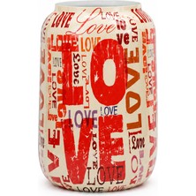 Decor Impex Love Metal Saksı L