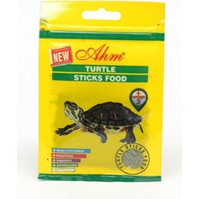 AHM Turtle Sticks Food 10 gr Yüksek Proteinli Kaplumbağa Yemi Akvaryum İçin Enerji Desteği