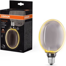 Osram Vintage 1906 Globe Flament 4W 110LM 1800K E27 Duy Dim Edilebilir Konforlu Sıcak Beyaz Işık Ampul