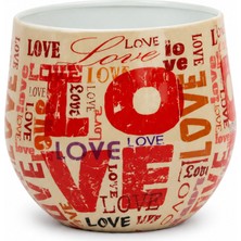 Decor Impex Love Metal Saksı S