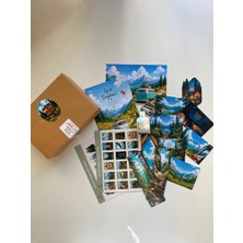 Tiny Stories TR Karavan Temalı Doğum Günü Seti - Motto/ Ayraç/ Sticker