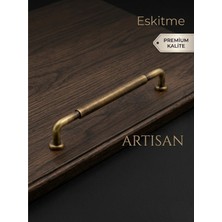 Mas Kulp Artisan Vintage Metal Dolap Kulpu – Vida Dahil Şık Mutfak Çekmece ve Gardırop Kulpu