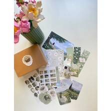 Tiny Stories TR Papatya Temalı Doğum Günü Seti - Motto/ Ayraç/ Sticker/kartpostal