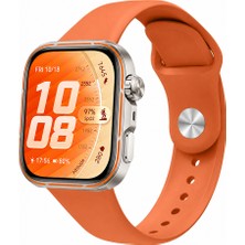 Sneezy Huawei Watch Fit 5 Pro Ile Uyumlu Purelux Tam Uyumlu Yumuşak Soft Silikon Kordon