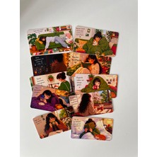 Tiny Stories TR Motivasyon Motto Kart Seti Kadın Temalı 2 -10 Adet / Kartpostal