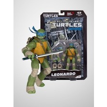 McFarlane Toys Teenage Mutant Ninja Turtles - Leonardo Page Punchers Aksiyon Figürü, Özel Çizgi Roman Dahil