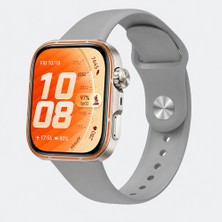 Sneezy Huawei Watch Fit 5 Pro Ile Uyumlu Purelux Tam Uyumlu Yumuşak Soft Silikon Kordon