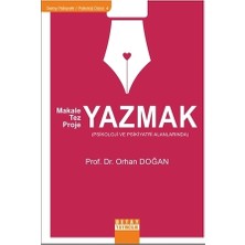 Makale Tez Proje Yazmak