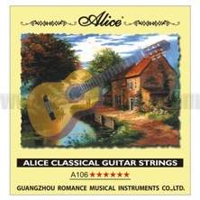 Alice A-106-H4 Klasik Gitar Teli 4 Numara Guangzhou Menşeli Yüksek Kalite Aksesuar