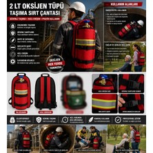 Savasisg 2 Lt Oksijen Tüp Taşıma Sırt Çantası
