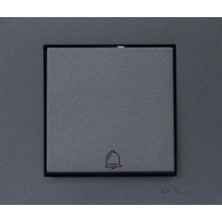 Ovivo Füme Light Tekli Anahtar Sıva Üstü Montaj Modern Tasarım ve Yüksek Dayanıklılık