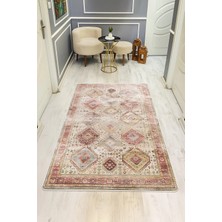 Dolce Mariee Eskitme Desen Dijital Baskı Kaymaz Taban Halı H1138