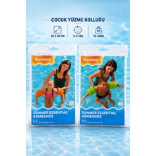 Alıç Çocuk Yüzme Kolluğu 20X20 cm 3-6 Yaş 19-30 kg Şişme Yüzme Yardımcısı Havuz ve Deniz Kullanımı