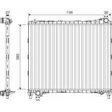 Valeo Zengemtr Motor Su Radyatoru 3.0 Sdv6 5.0 Scv8 Range Rover 4 Vogue L405 Range Rover Sport 2 L494
