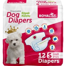 ROYALIST Köpek Külodu SMALL10+1 12'li Hassas Ciltler İçin Derin Temizlik Amaçlı Ürün