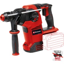 Einhell Profesyonel Akülü Kırıcı Delici TP-HD 36/30 Li BL +4 – Solo Power X-Change (18 V, Kömürsüz, 3.5 J, SDS-Plus, pnömatik darbe mekanizması, çanta, aksesuarlar, akü dahil değildir) - 4513983